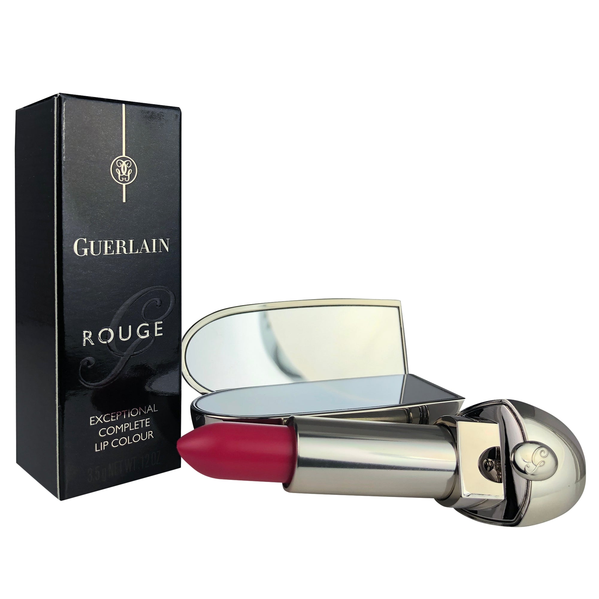 Guerlain Rouge Exceptional Complete Lip Colour with Mirror #77 Geraldine .12 oz